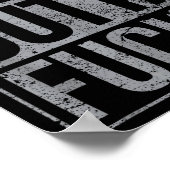 Fresh Outta Fors Funny Sarcasm ポスター (角)