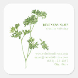 FRESH PARSLEY Biz ID Large Squareスタンプ スクエアシール