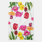 Fresh-Picked Tulips Kitchen Towels キッチンタオル (縦)