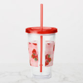 Fresh Picked Tumbler Strawberry Fruit Acrylic Cup アクリルタンブラー (右)