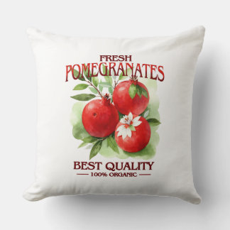 Fresh Pomegranates - Best Quality クッション