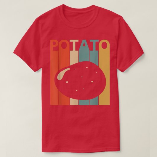 Fresh Potato Vegetable Lover Tシャツ (デザイン正面)