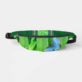 Fresh rain with butterfly fanny pack. ファニーパック