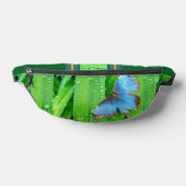 Fresh rain with butterfly fanny pack. ファニーパック (レイダウン)
