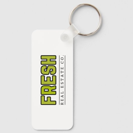FRESH rectangle keychain キーホルダー (裏面)