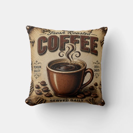 Fresh Roasted Coffee クッション (正面)