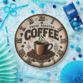 Fresh Roasted Coffee ペーパープレート (パーティー)