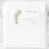 FRESH ROSEMARY Biz ID Rectangleステッカー 長方形シール (バッグ)