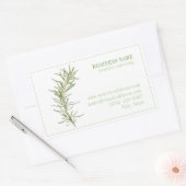 FRESH ROSEMARY Biz ID Rectangleステッカー 長方形シール (封筒)