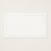 FRESH SAGE 3.5x2ビジネスカード (裏面)