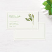 FRESH SAGE 3.5x2ビジネスカード (デスク)