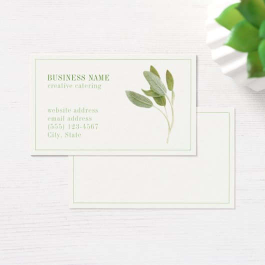 FRESH SAGE Oceana名刺 (デスク)