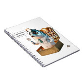 Fresh Sardine Doctor Fish-ician Cartoon Art ノートブック (右側)