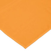 fresh solid bold vibrant orange summer decor テーブルクロス (アングル)