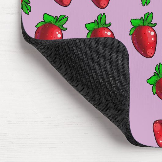 Fresh Strawberries マウスパッド (コーナー)