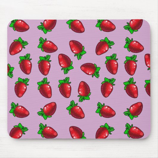 Fresh Strawberries マウスパッド (正面)