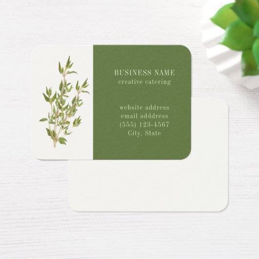 FRESH THYME 3.5x2.5名刺II (デスク)