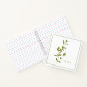 FRESH THYME 8.5x8.5スパイラルノートブック ノートブック (内部)