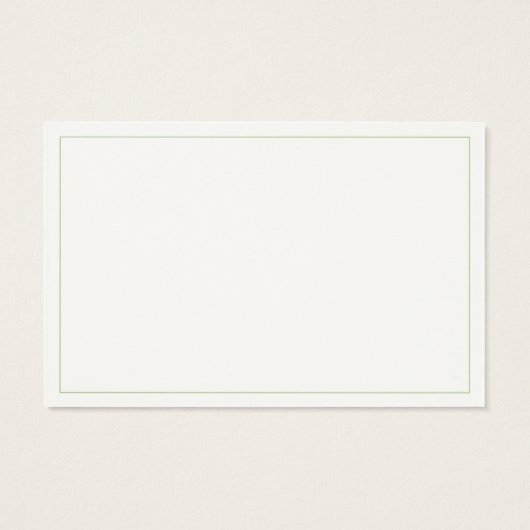 FRESH THYME Euro名刺 (裏面)