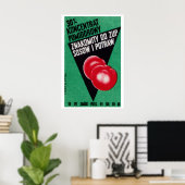 Fresh Tomatoes - Matchbox Print - Czech Wall Art ポスター (ホームオフィス)