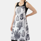 Fresh vegetables seamless pattern. Broccoli, carro エプロン (インサイチュ)