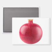 Fresh Whole Red Pomegranate Fruit Healthy Food Art マグネット (正面/裏面)