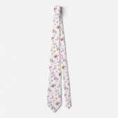 Fresh wildflowers neck tie ネクタイ (正面)