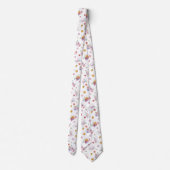 Fresh wildflowers neck tie ネクタイ (裏面)