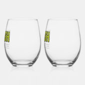 FRESH Wine Glasses ステムなしワイングラス (左)