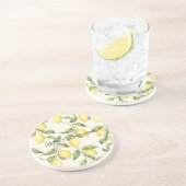 Fresh Yellow Lemons コースター (側面)