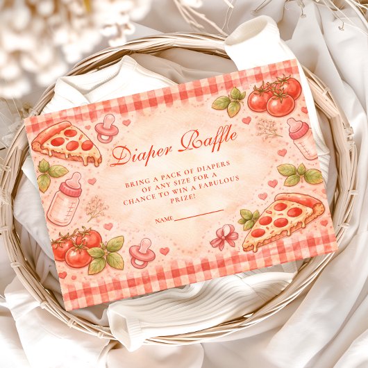 Freshly Delivered Diapper Raffle エンクロージャーカード