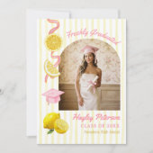 Freshly Graduated Class of 2026 Graduation 案内状 (正面)