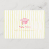 Freshly Graduated Grad Party College Fund エンクロージャーカード (裏面)