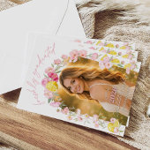 Freshly Graduated Graduation Party Invitation 招待状