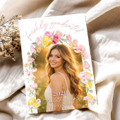 Freshly Graduated Graduation Party Invitation 招待状