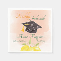 Freshly Graduated Graduation Party Paper