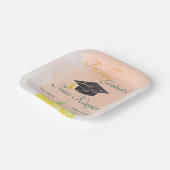Freshly Graduated Graduation Party Paper ペーパープレート (傾斜あり)