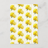 Freshly Graduated Lemon Grad Party College Fund エンクロージャーカード (裏面)