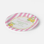Freshly Graduated Lemon Gradu Paper Plates ペーパープレート (アングル)