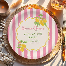 Freshly Graduated Lemon Gradu Paper Plates ペーパープレート