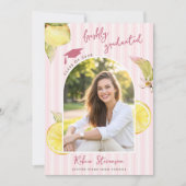 Freshly Graduated Lemon Graduation 案内状 (正面)