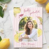 Freshly Graduated Lemon Graduation 案内状