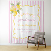 Freshly Graduated Lemon Graduation Decor タペストリー (インサイチュ)