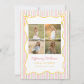 Freshly Graduated Lemon Graduation Party 招待状 (裏面)