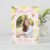 Freshly Graduated Lemon Graduation Party 招待状 (スタンド正面)