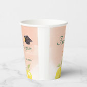 Freshly Graduated lemon Graduation Party Paper Cup 紙コップ (右)