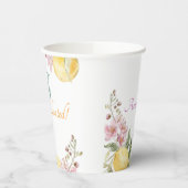 Freshly Graduated lemon Graduation Party Paper Cup 紙コップ (左)
