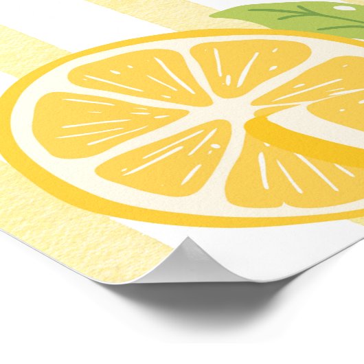 Freshly Graduated Lemonade Grad Party ポスター (角)