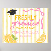 Freshly Graduated Lemonade Grad Party ポスター (正面)