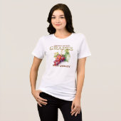 Freshly Picked Grapes - Best Quality トライブレンドＴシャツ (正面全面)